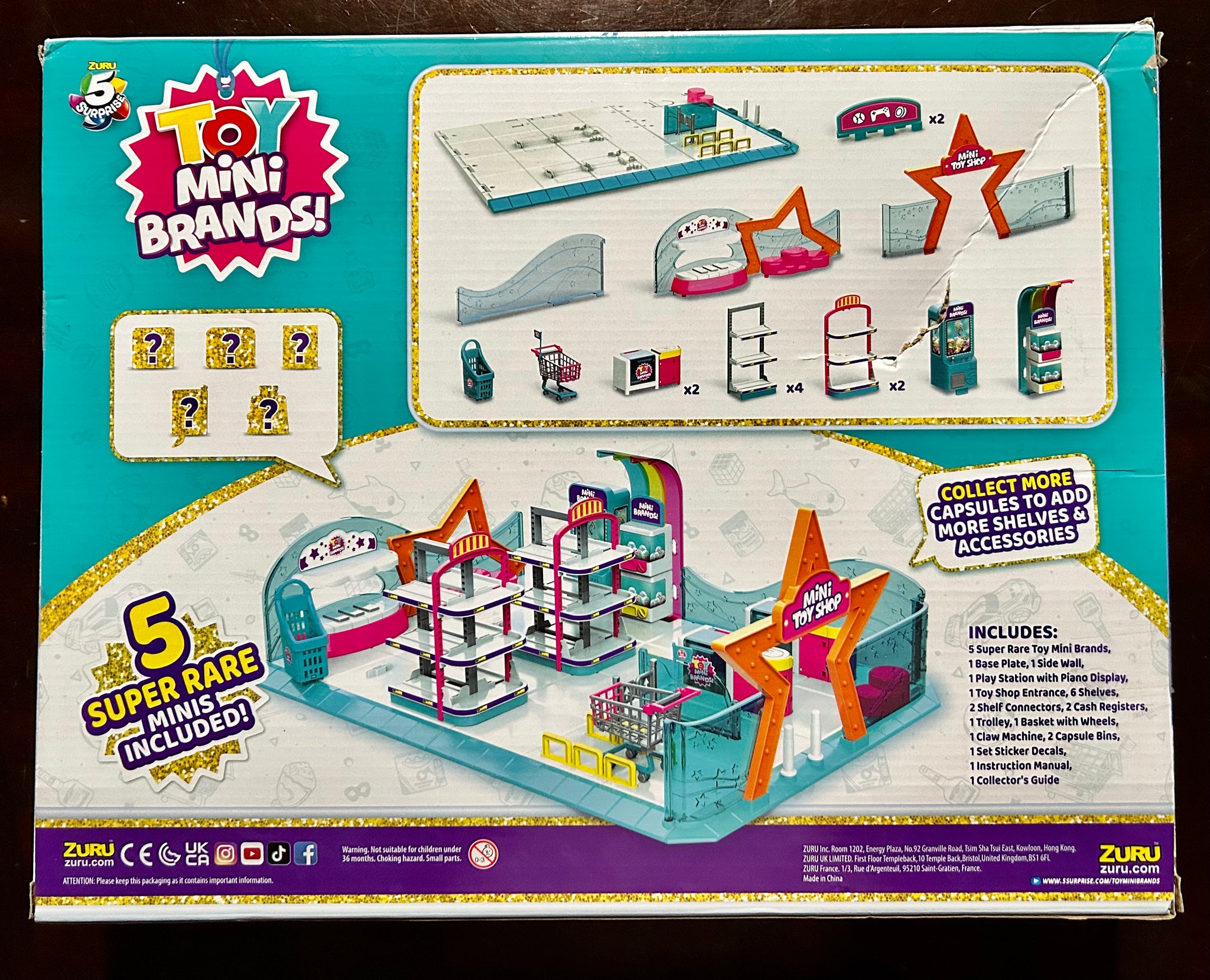 Zuru 5 Surprise Toy Mini Brands Super Rare Toy Shop 27 Pcs Included Mini  Brands