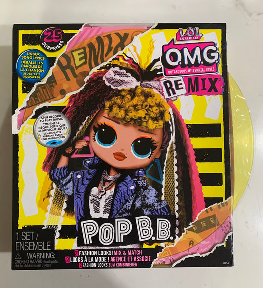 LOL Surprise! OMG Remix Pop B.B. Fashion Doll 25 Surprises