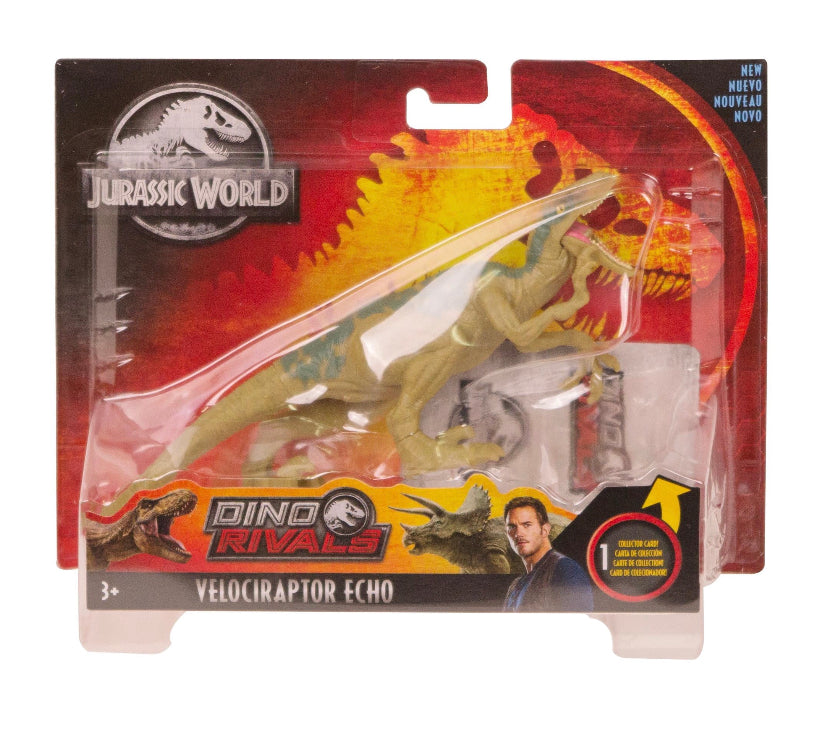 Jurassic World Velociraptor Echo Attack Pack Dino Rivals 76144
