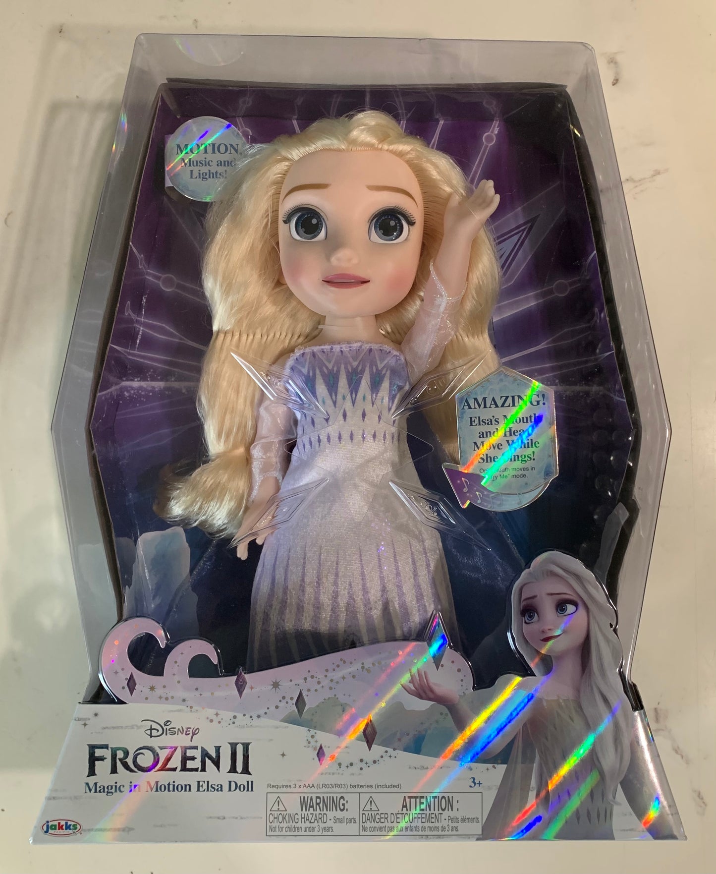 Disney Frozen 2 Magic In Motion 12” Elsa Doll 20280