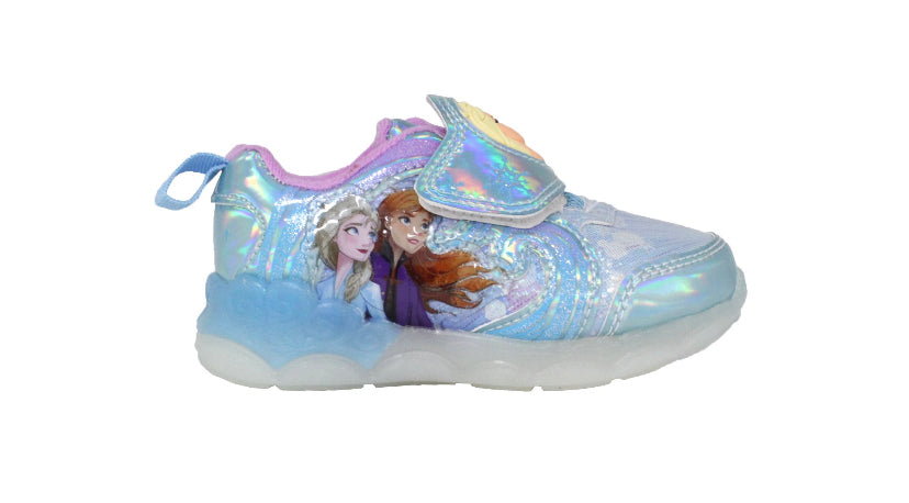 Disney Frozen 2 Anna & Elsa Toddler Girls Light-Up Athletic Sneaker