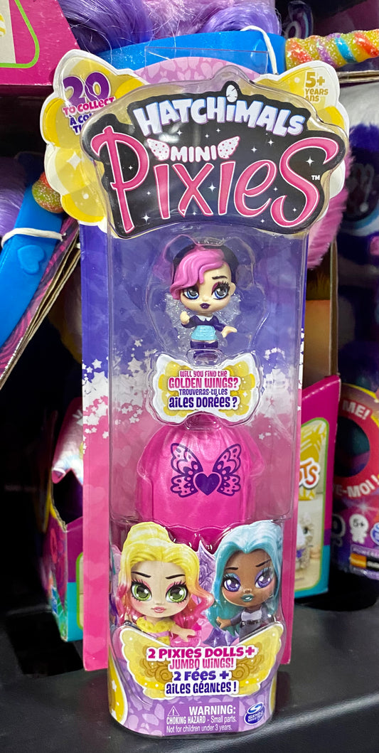 Hatchimals Mini Pixies 2-Pack With Jumbo Wings 35444-10