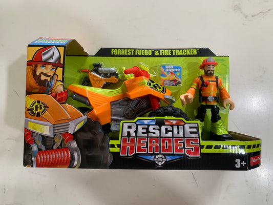 Rescue Heroes Forrest Fuego & Fire Tracker 77110
