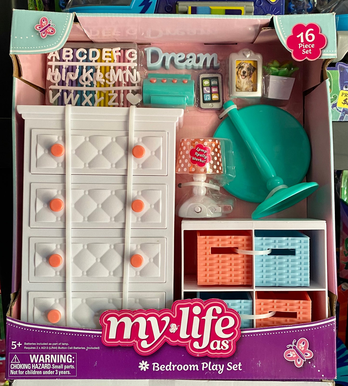 My Life As 16-Piece Bedroom Play Set