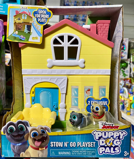 Puppy Dog Pals Stow N' Go Playset with Handle 94216