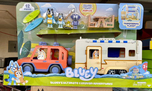 Bluey Ultimate Caravan Adventures Camper Playset 13096
