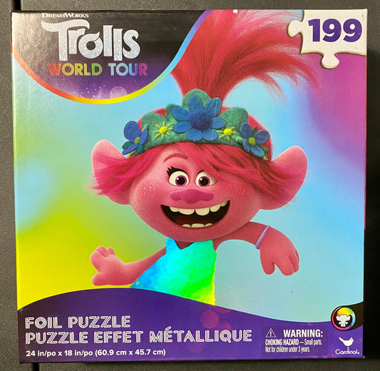 Trolls World Tour Foil Jigsaw Puzzle 24x18” 199-Pieces 19956