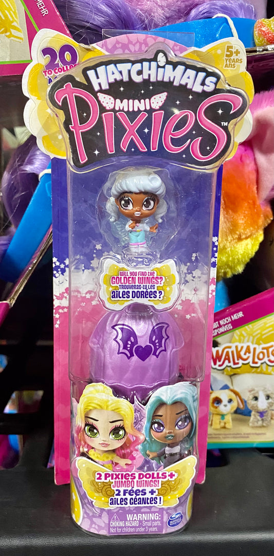 Hatchimals Mini Pixies 2-Pack With Jumbo Wings 35444-02