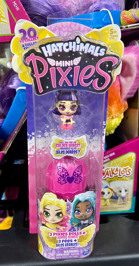 Hatchimals Mini Pixies 2-Pack With Jumbo Wings 35444-06