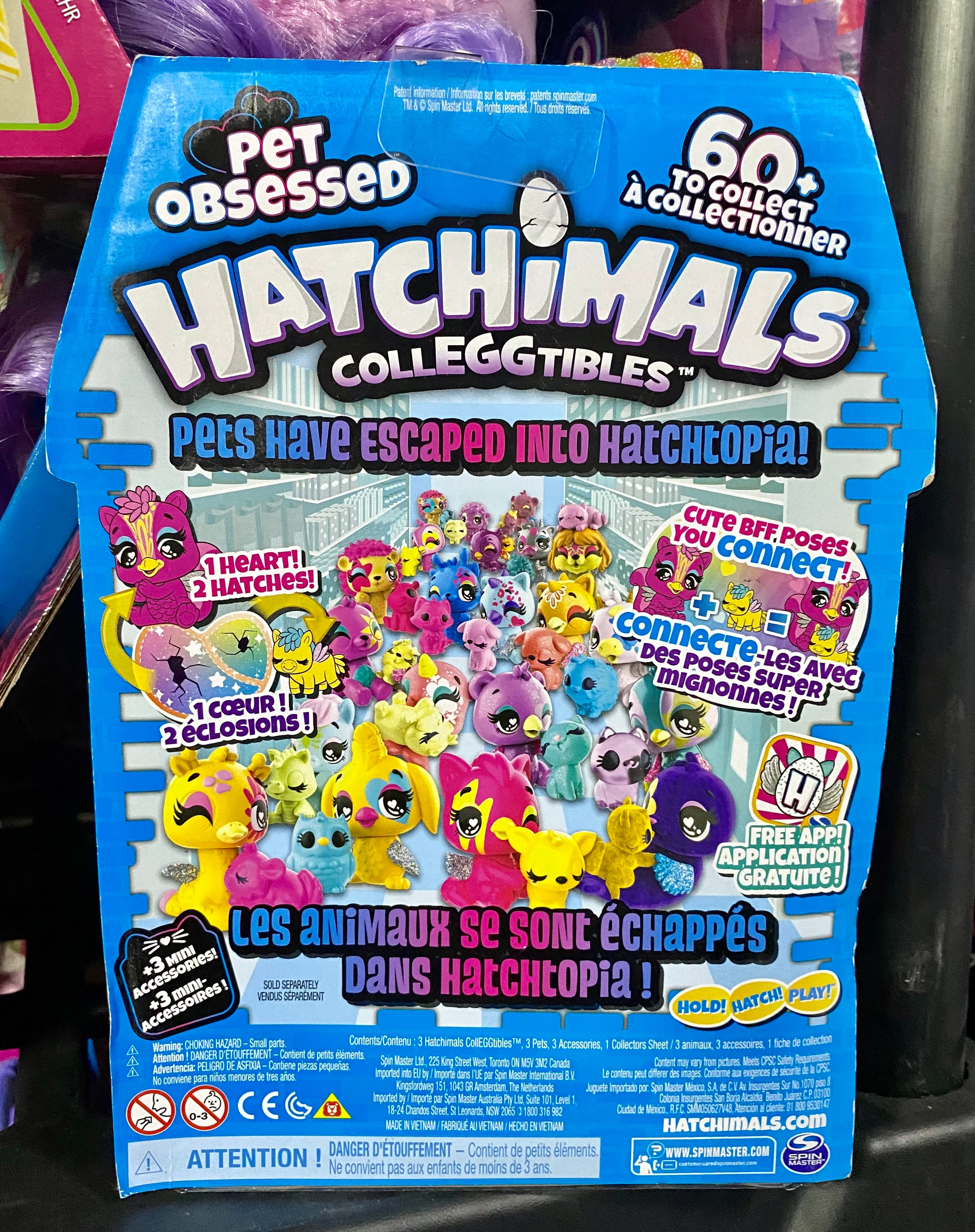 Hatchimals CollEGGtibles Pet Obsessed Pet Shop Case