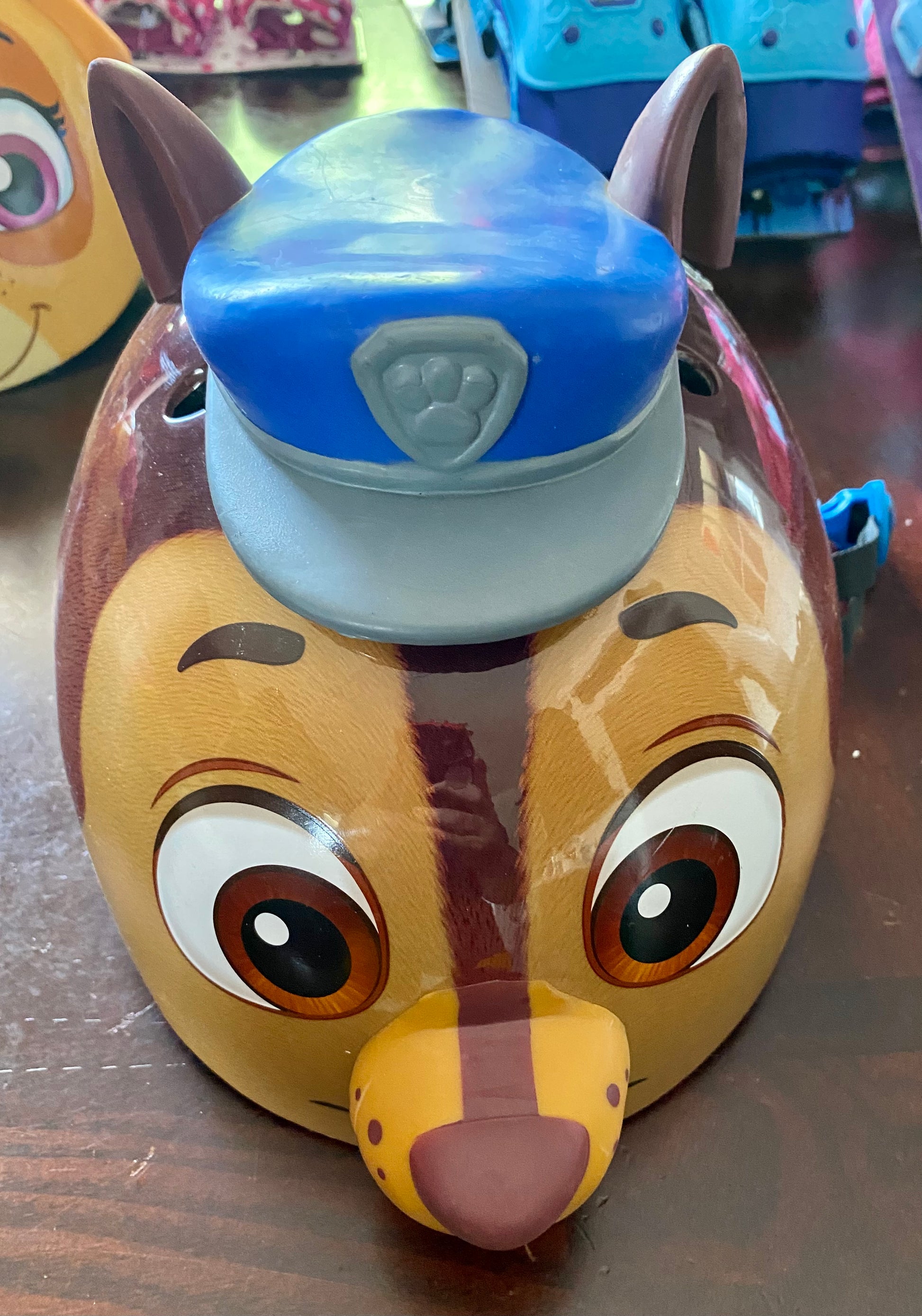 children's toy motorcycle helmet Paw Patrol 3D Toddler Chase Bike Helmet 01129 – Cove Toy House