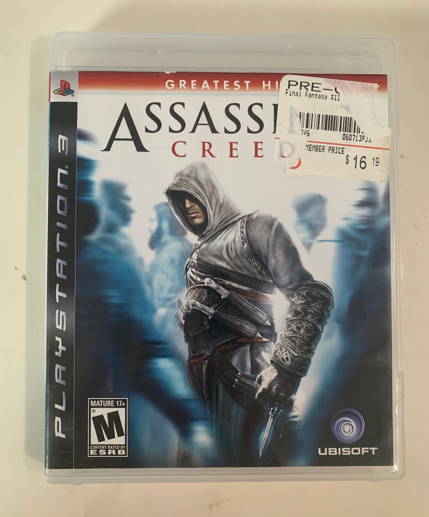 Assassin’s Creed PlayStation 3 PS3 Game 34339-108