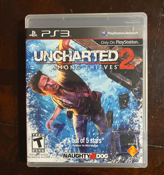 Uncharted 2 Among Thieves PS3 Game 81232-54