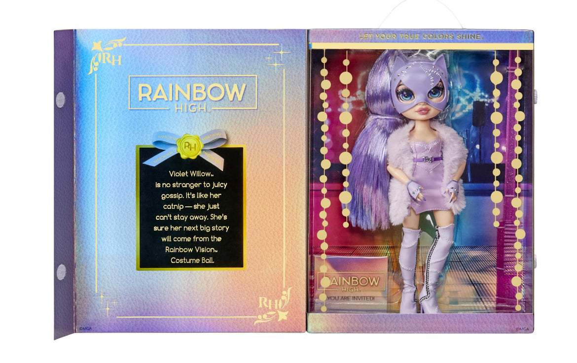 Rainbow Vision Costume Ball Violet Willow Fashion Doll 42485