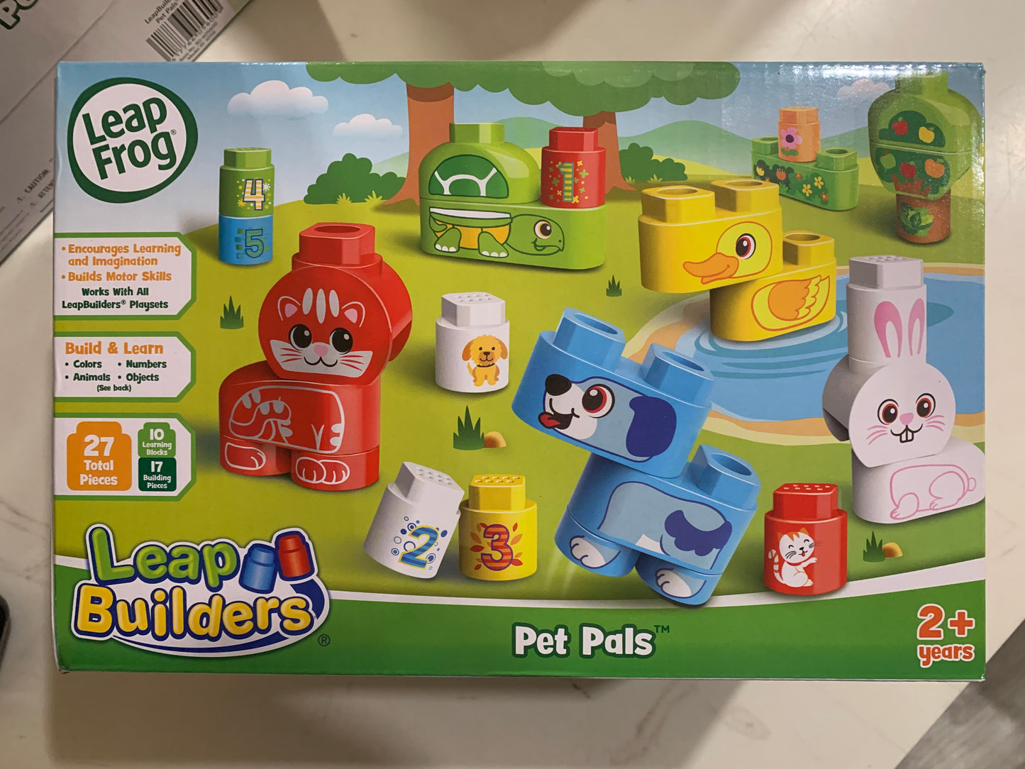 LeapFrog LeapBuilders Pet Pals Learning Blocks Toy for Kids