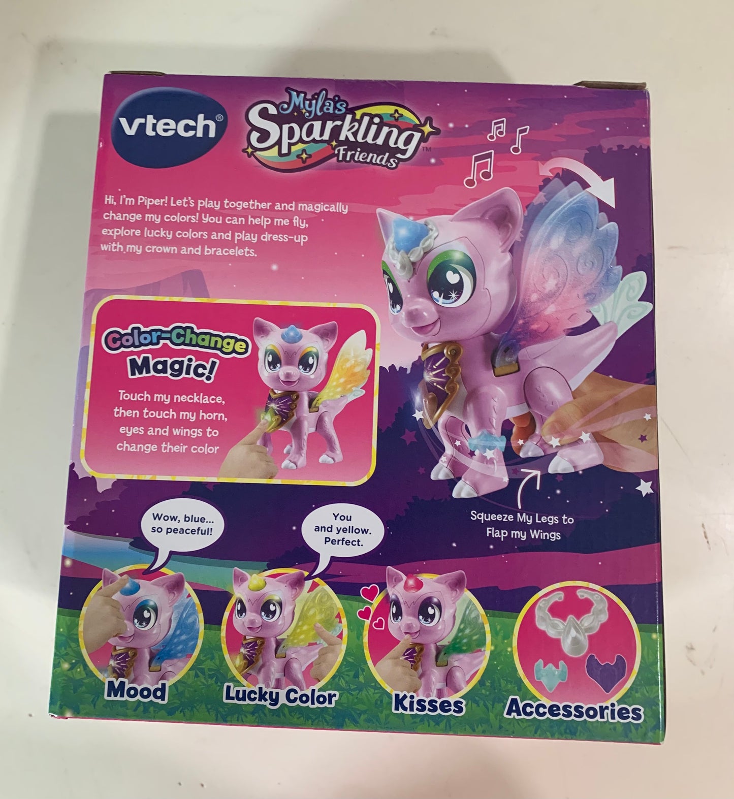 VTech Nyla’s Sparking Friends Piper Magical Unicorn 249006