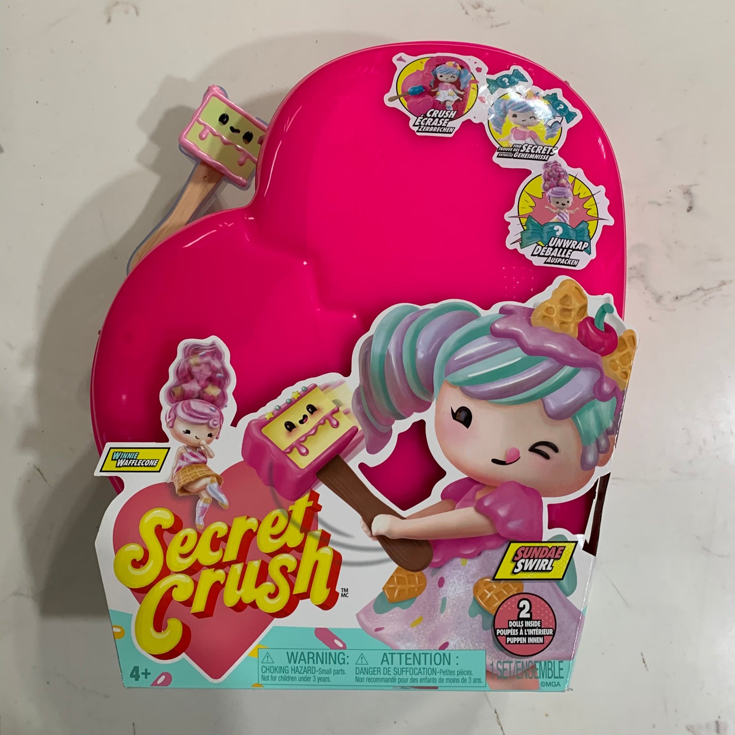 Secret Crush Sundae Swirl 13” Doll 56997