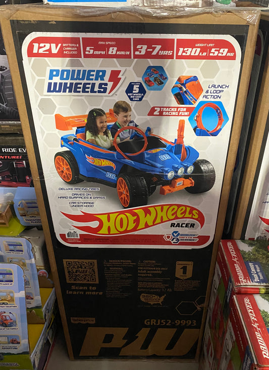 Power Wheels Hot Wheels Racer 12-Volt Ride On 90572