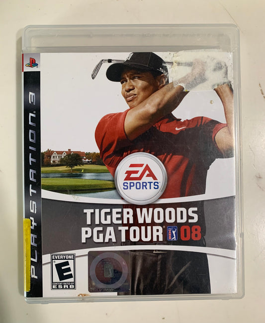 Tiger Woods PGA Tour 08 PlayStation 3 PS3 Game