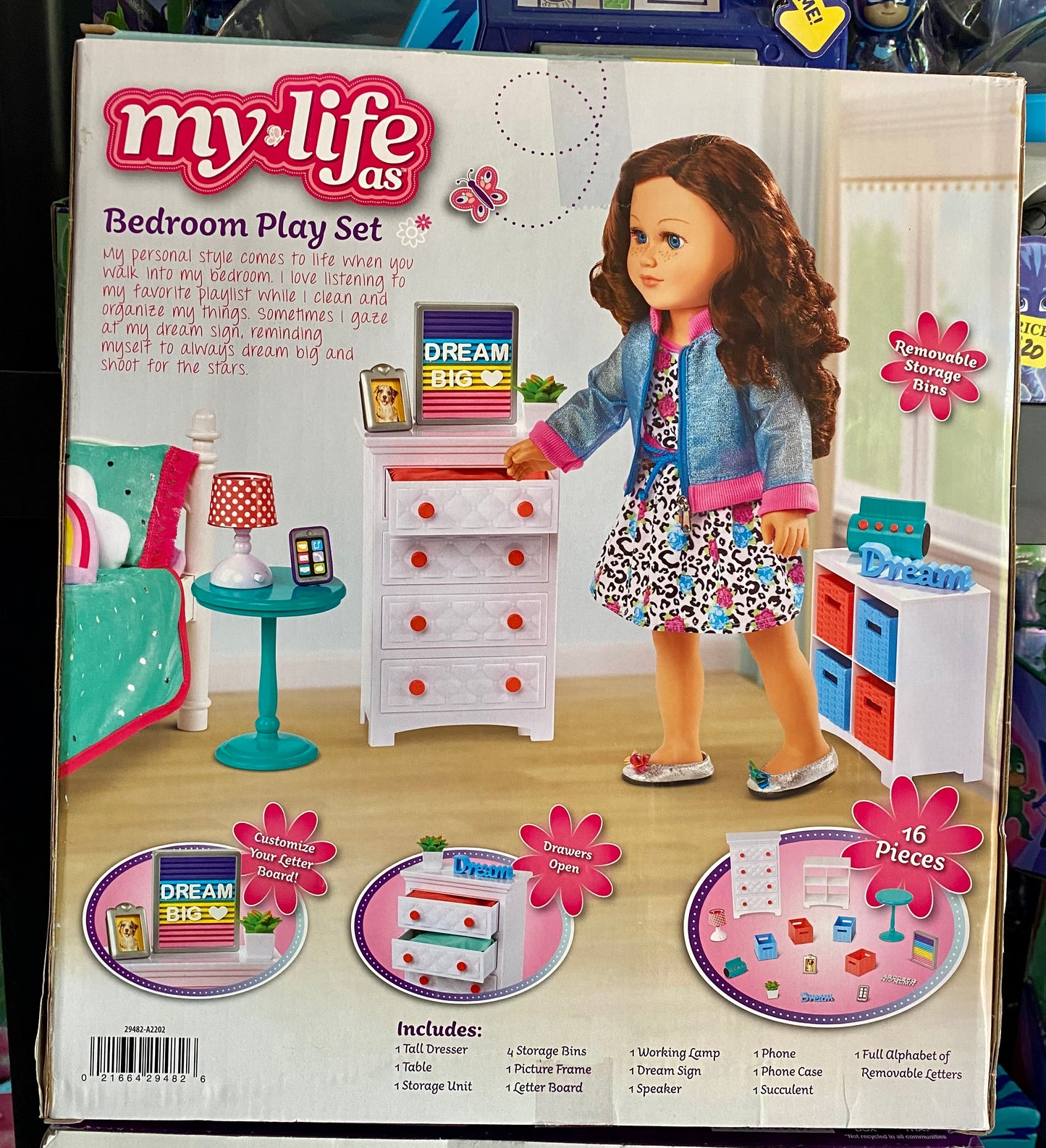 My Life As 16-Piece Bedroom Play Set