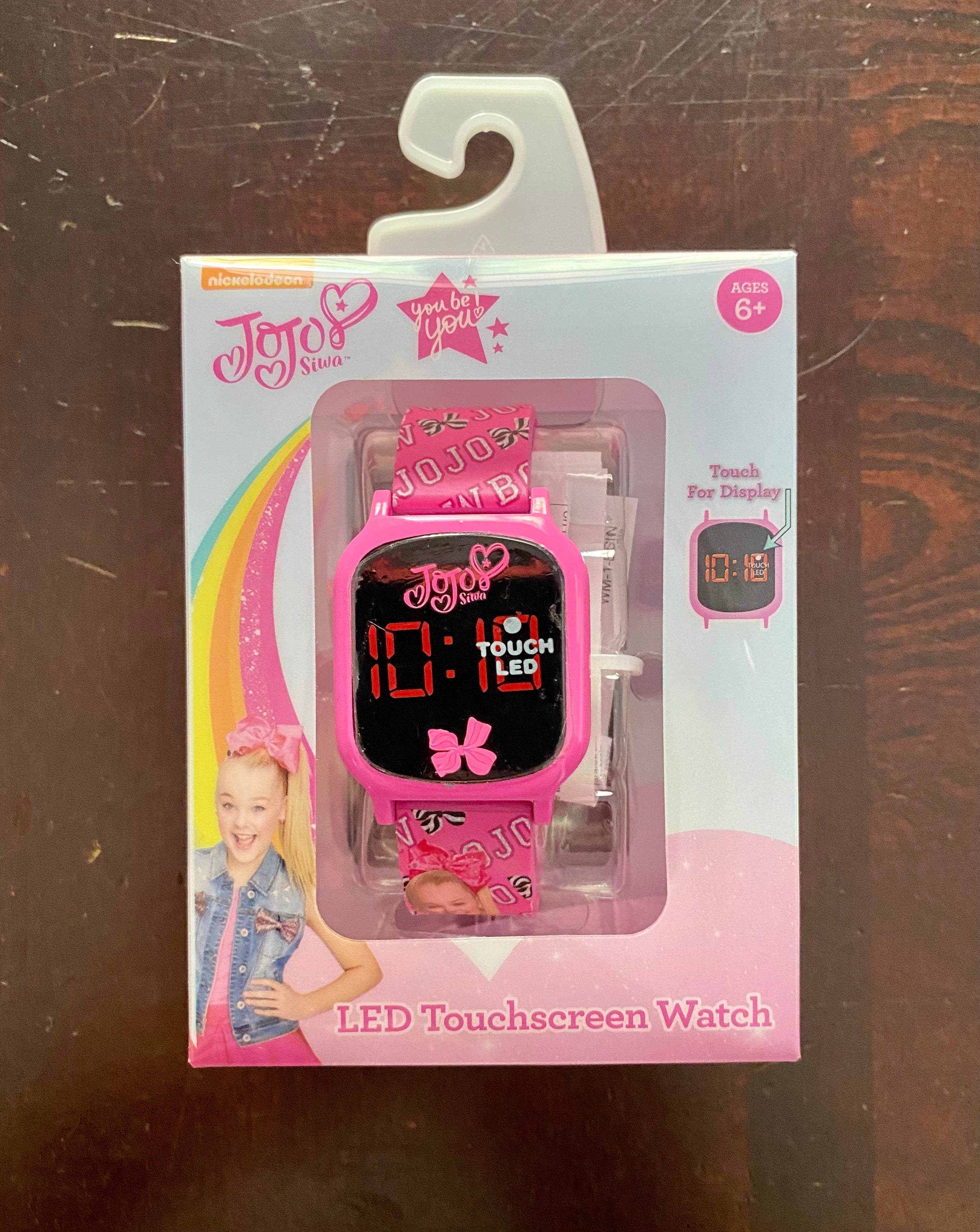 Amazon.com: Accutime Kids Nickelodeon JoJo Siwa Pink & Blue Digital LCD  Quartz Wrist Watch with Flashlight, Baby Blue Strap for Girls, Boys, Kids  All Ages (Model: JOJ4512AZ) : Clothing, Shoes & Jewelry