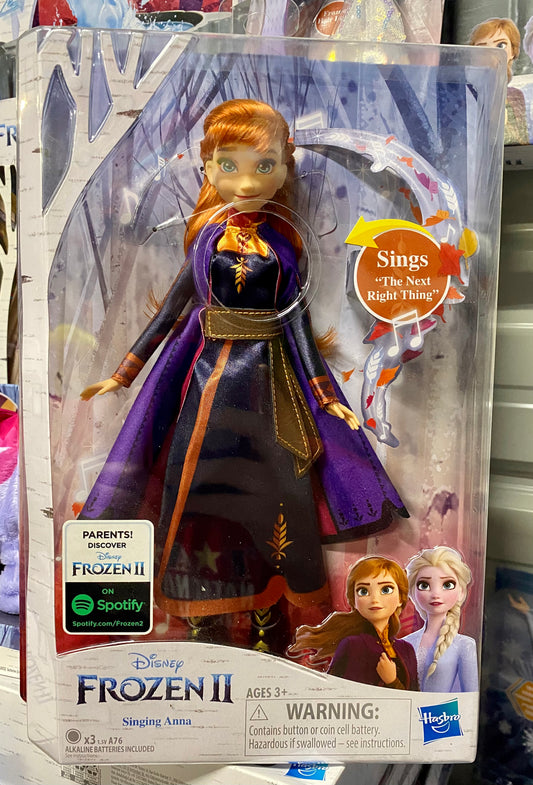 Disney Frozen 2 Singing Anna Doll 86791