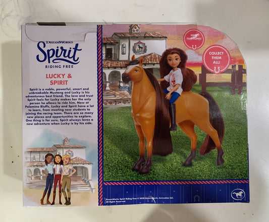 Spirit Riding Free 8” Lucky & Spirit Figure Set 39766