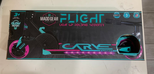 Madd Gear Flight Light-Up Folding Scooter 067324