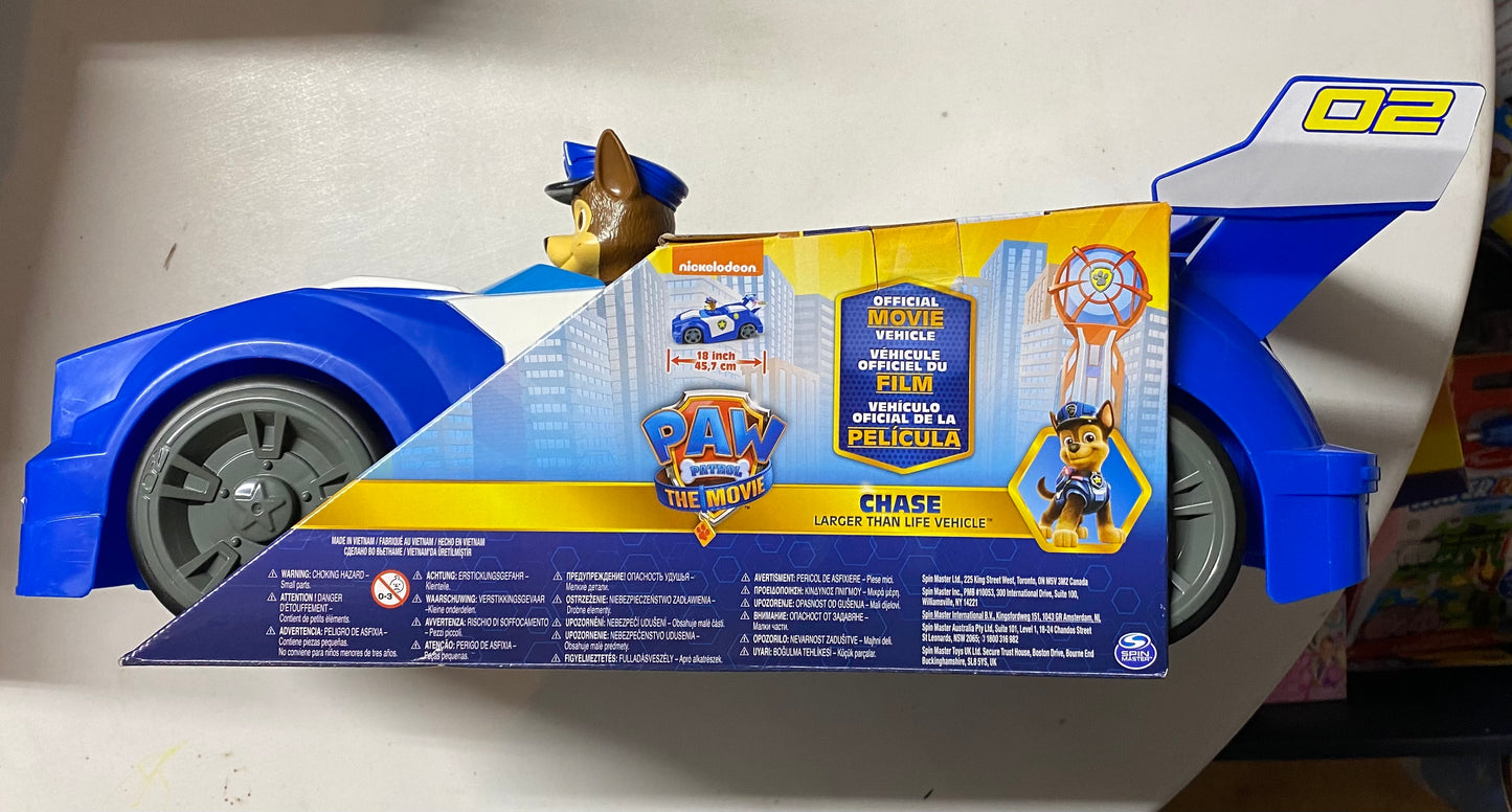 Paw Patrol Chase Larger Than Life Vehicle 33055