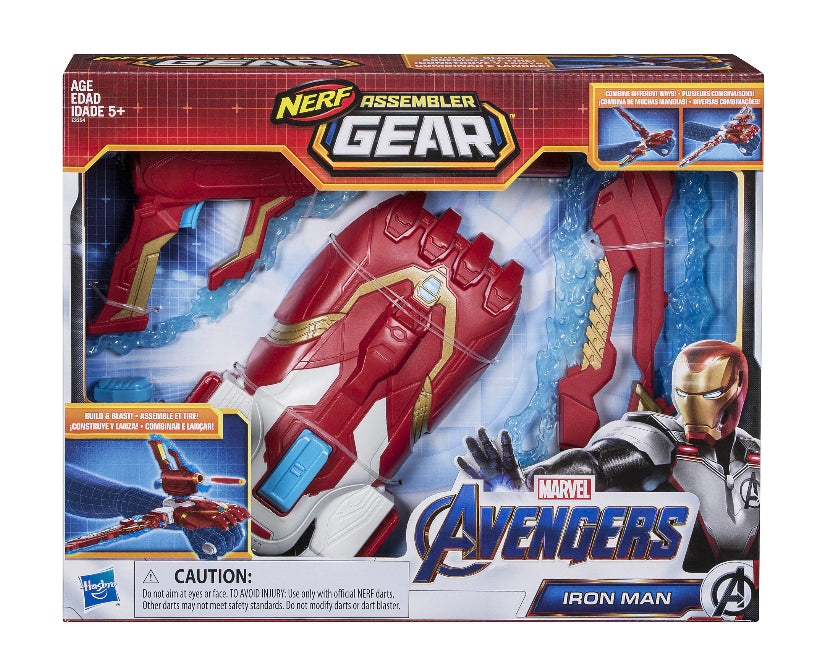 Nerf Assembler Gear Marvel Avengers Iron Man Blaster