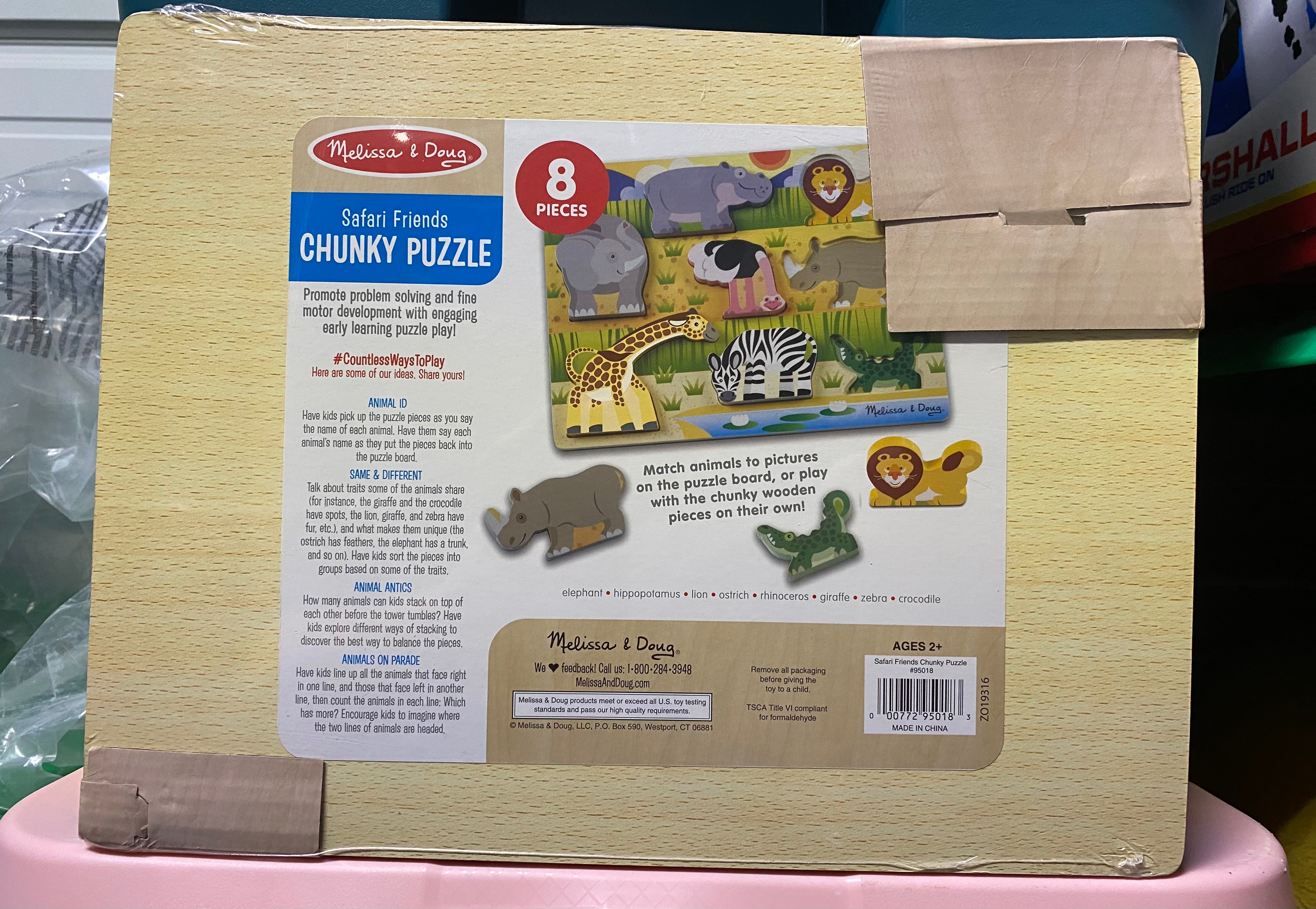 Melissa & Doug Fun & Fairy Tales Wooden Stamp Set