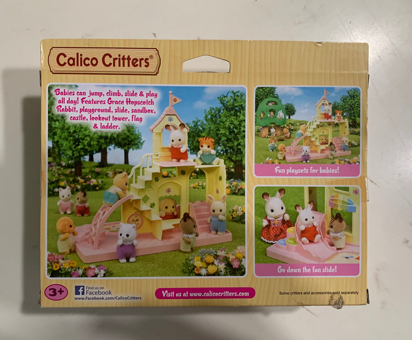 Calico Critters Baby Castle Playground 21792