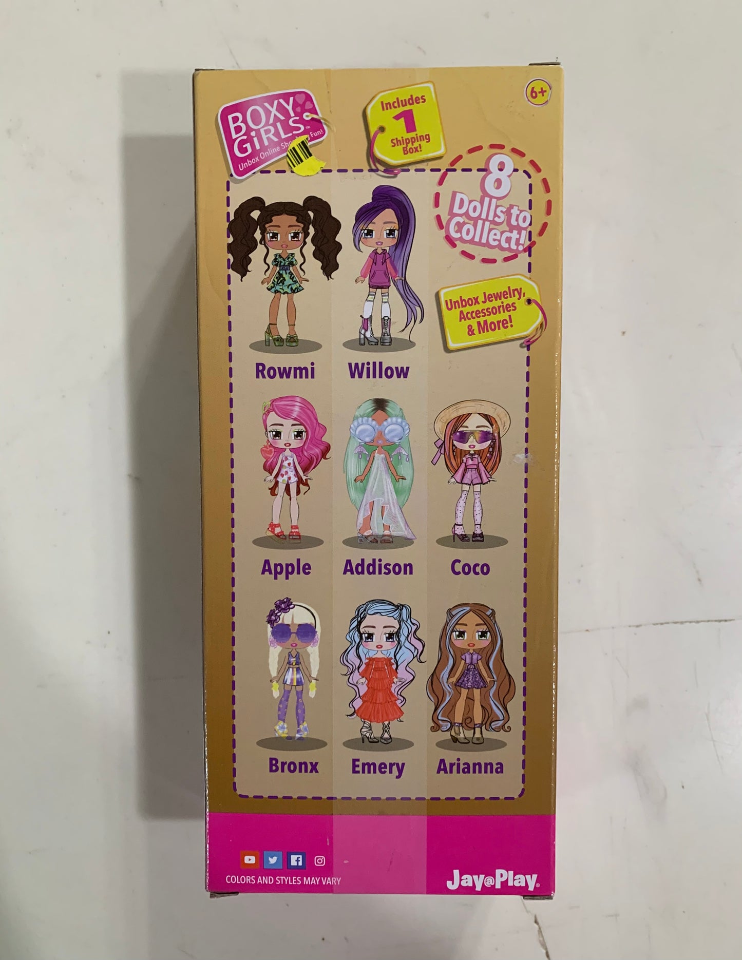 Boxy Girls Bronx 8” Doll 02078A