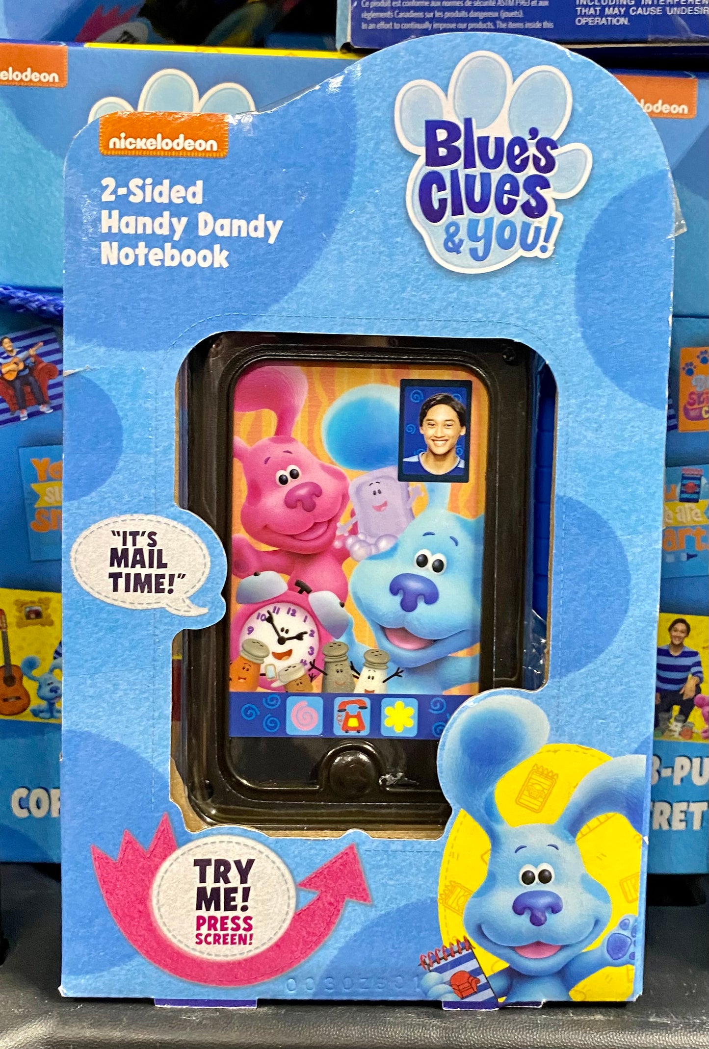 Blue's Clues & You! 2-Sided Handy Dandy Notebook 49631