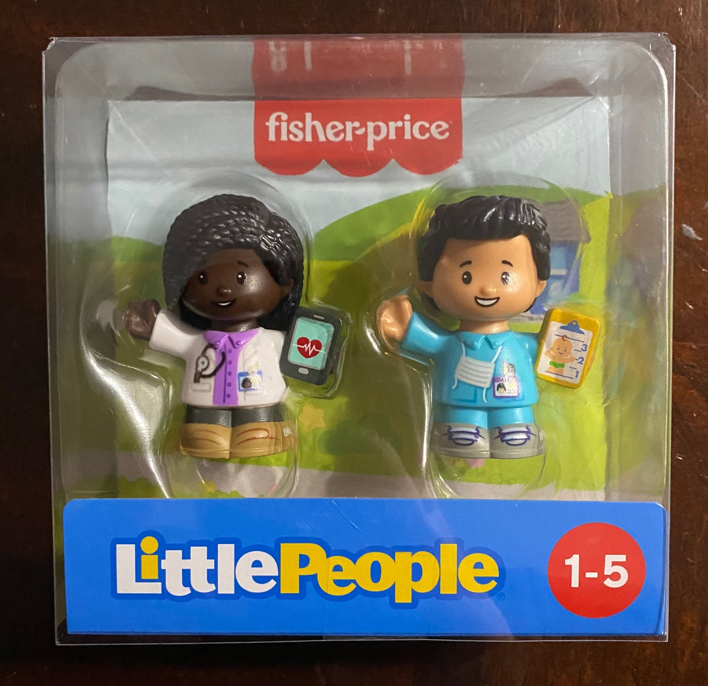 Fisher Price Little People Doctor & Nurse Figures 00341