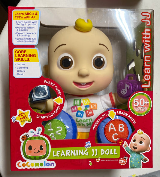 CoCoMelon Interactive Learning JJ Doll 96112