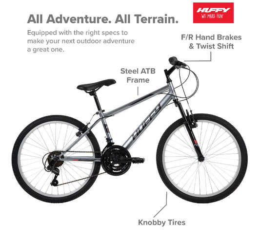 Huffy 24” Rock Creek Men’s Mountain Bike 54309