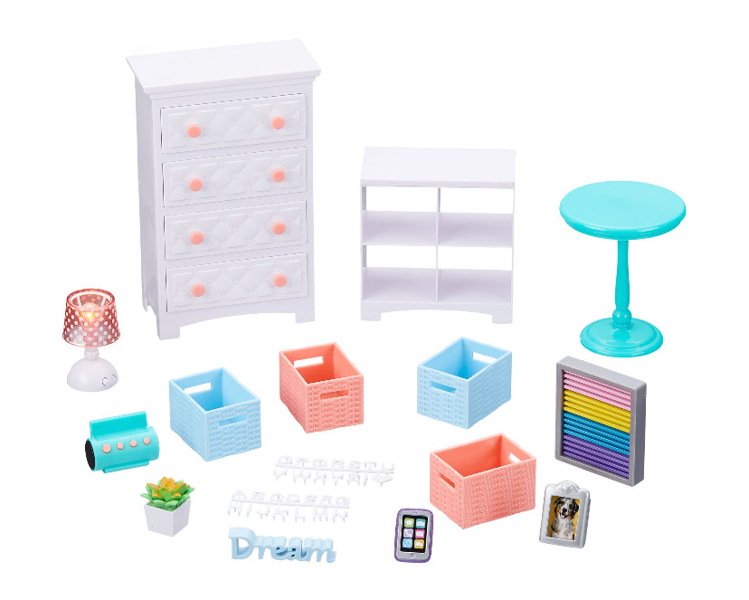 My Life As 16-Piece Bedroom Play Set 29482