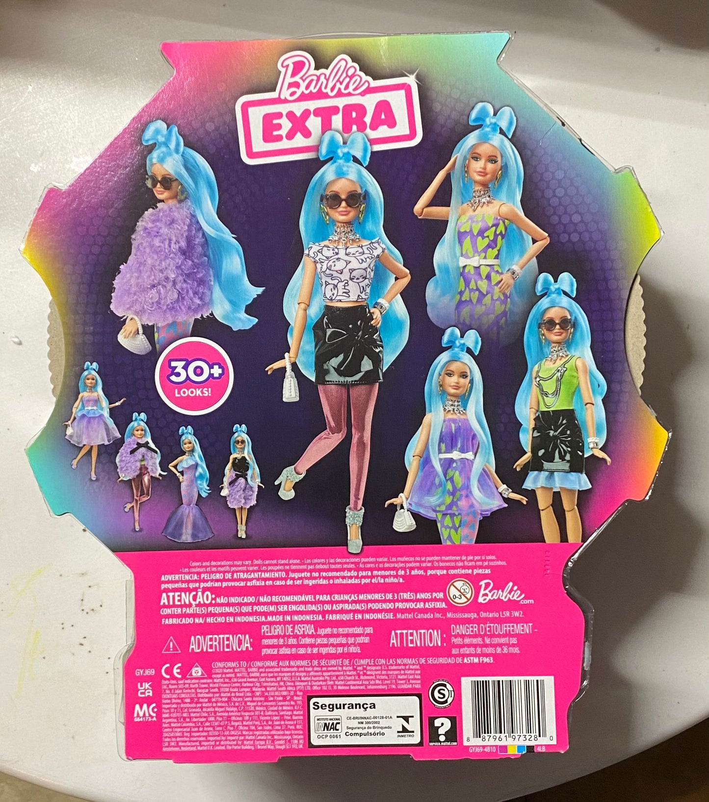 Barbie Extra Deluxe Doll w/ 30+ Looks 97328