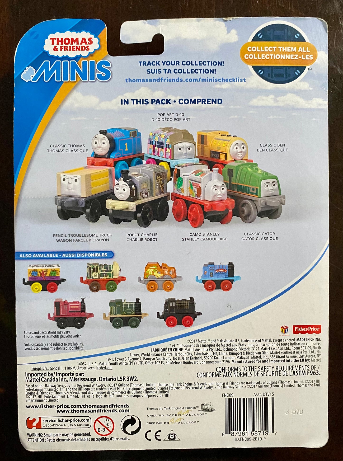 Thomas & Friends Minis 7-Pack Set 58719