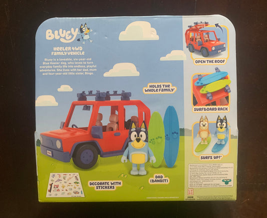 Bluey Heeler 4WD Family Vehicle 13018