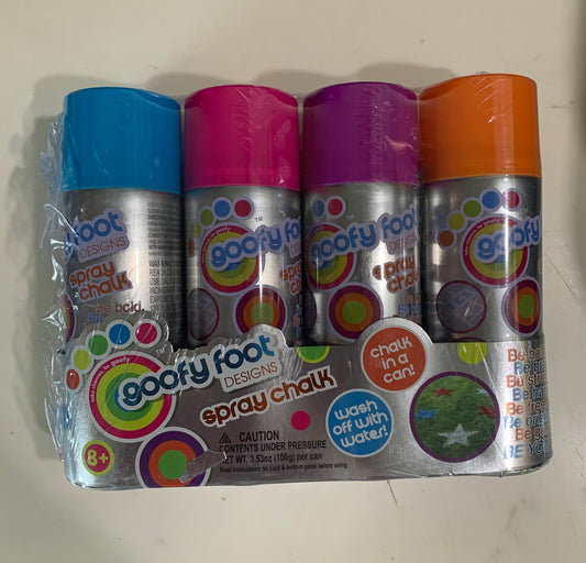 Sidewalk Spray Chalk 4-Pack 56056