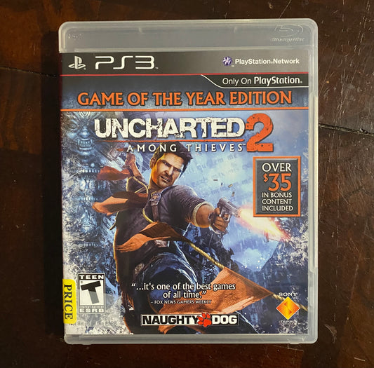 Uncharted 2 Among Thieves PS3 Game 81232-61