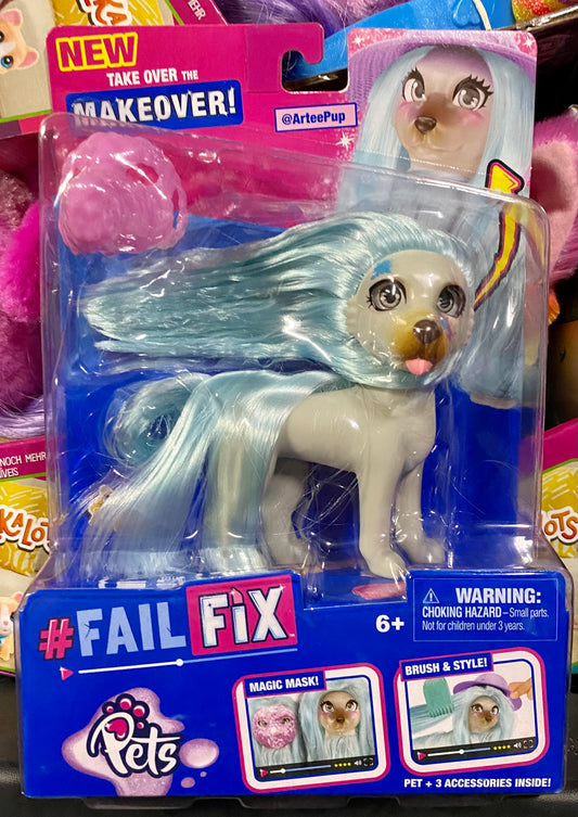 Failfix Pets @ArteePup 4” Total Makeover Doll 12820