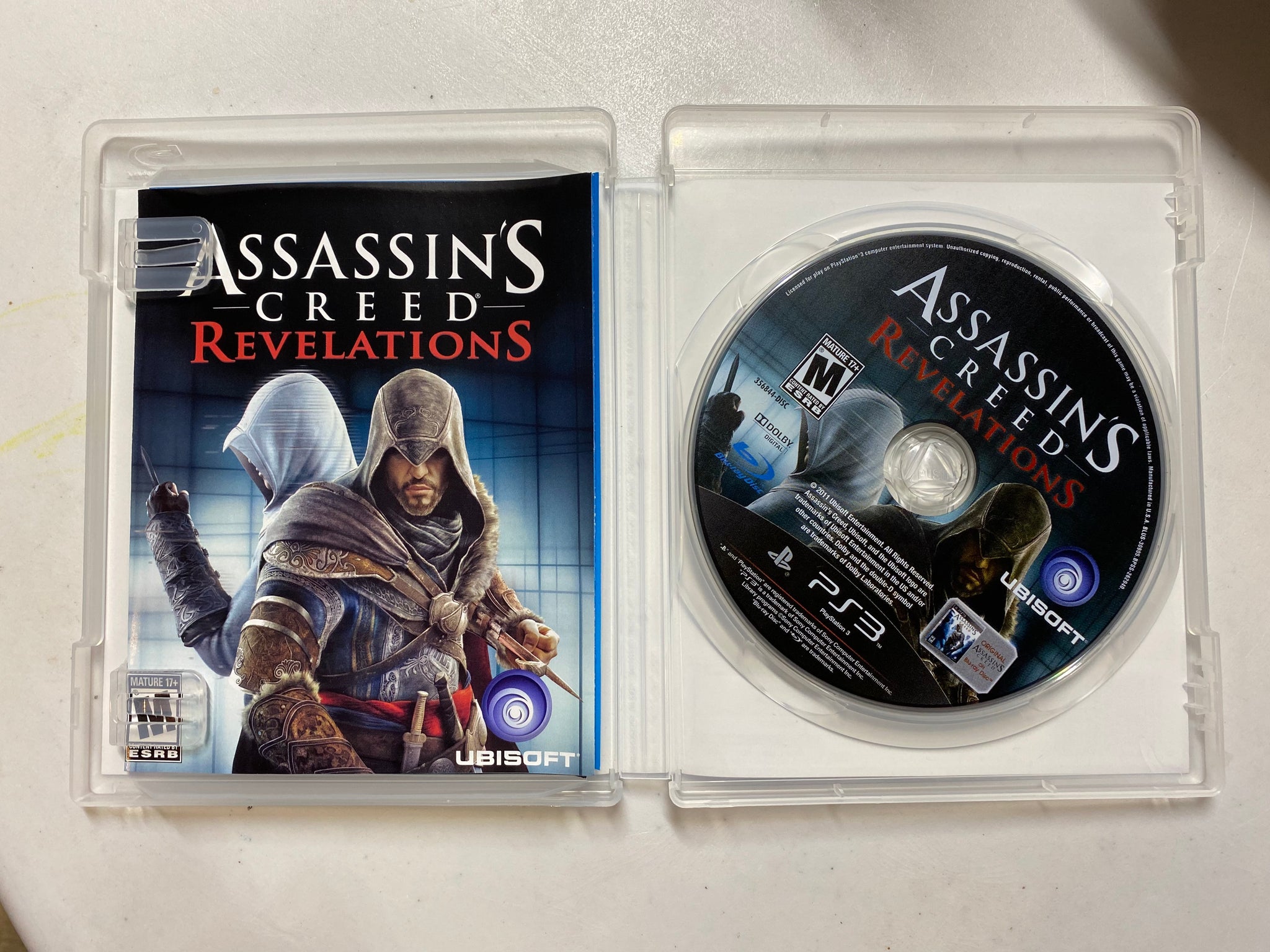 ASSASSINS CREED - PS3 Games Lot Of 4 Complete with Manuals see pics !!! LN
