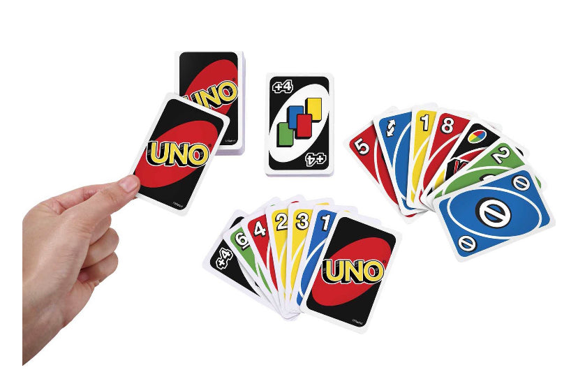 UNO Color & Number Matching Card Game 02001