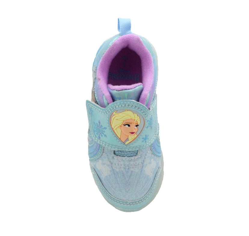 Disney Frozen 2 Anna & Elsa Toddler Girls Light-Up Athletic Sneaker