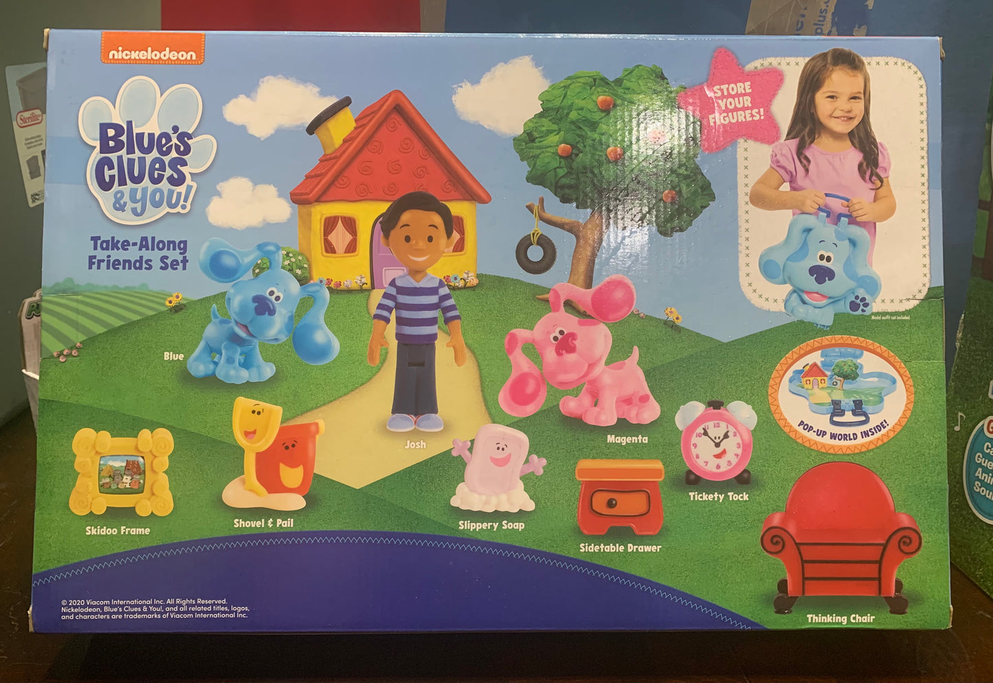 Blue’s Clues Take-Along Friends Set 49606