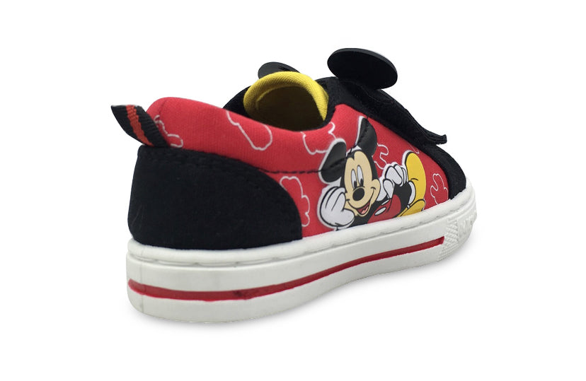 Disney Mickey Mouse Toddler Boys Cap Toe Casual Sneaker
