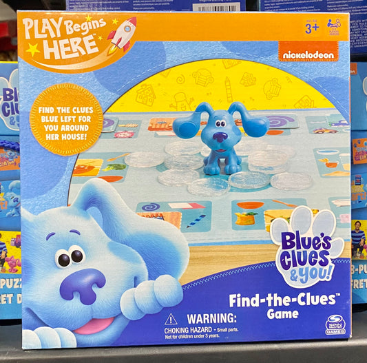 Blue's Clues & You Find the Clues Board Game 32237